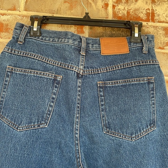 Pendleton Original Blue Straight Leg High Rise Mom Jeans-see measurements - Picture 6 of 11